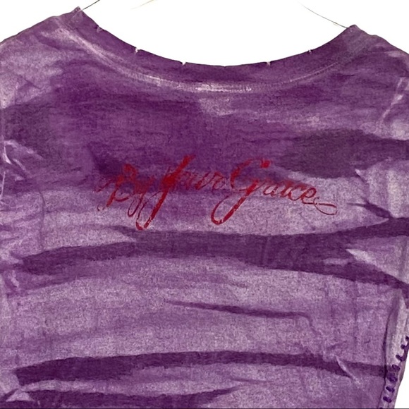 Truth. By Your Grace Purple Good Life Top Size Small - Picture 4 of 6